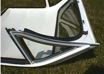 chrome trim on bottom edge